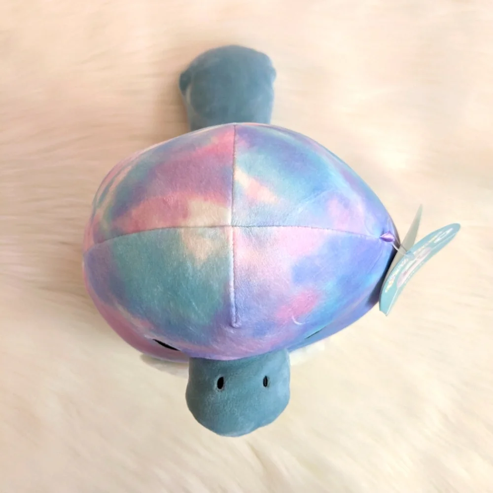 💜NWT Squishmallows Mitch the Tie Dye Platypus, 8 inches - Picture 3 of 11